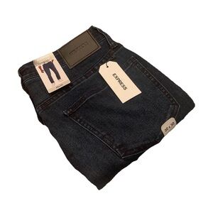 Express Men's 30x30 Slim Fit Stretch Dark Blue Jeans, $88 MSRP